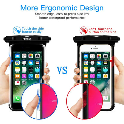 Crystal Clear Waterproof Phone Vault