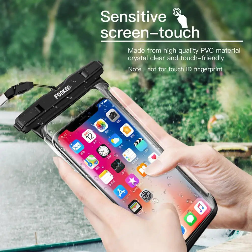Crystal Clear Waterproof Phone Vault