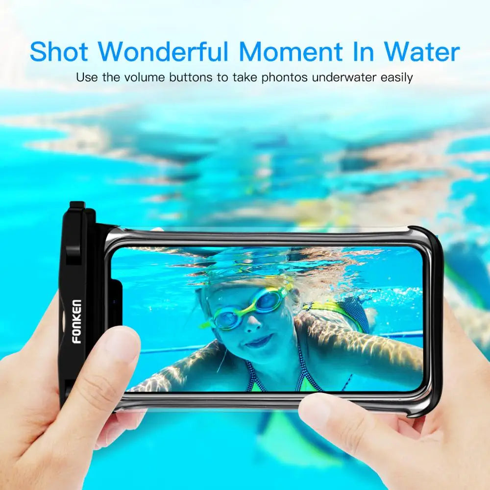 Crystal Clear Waterproof Phone Vault