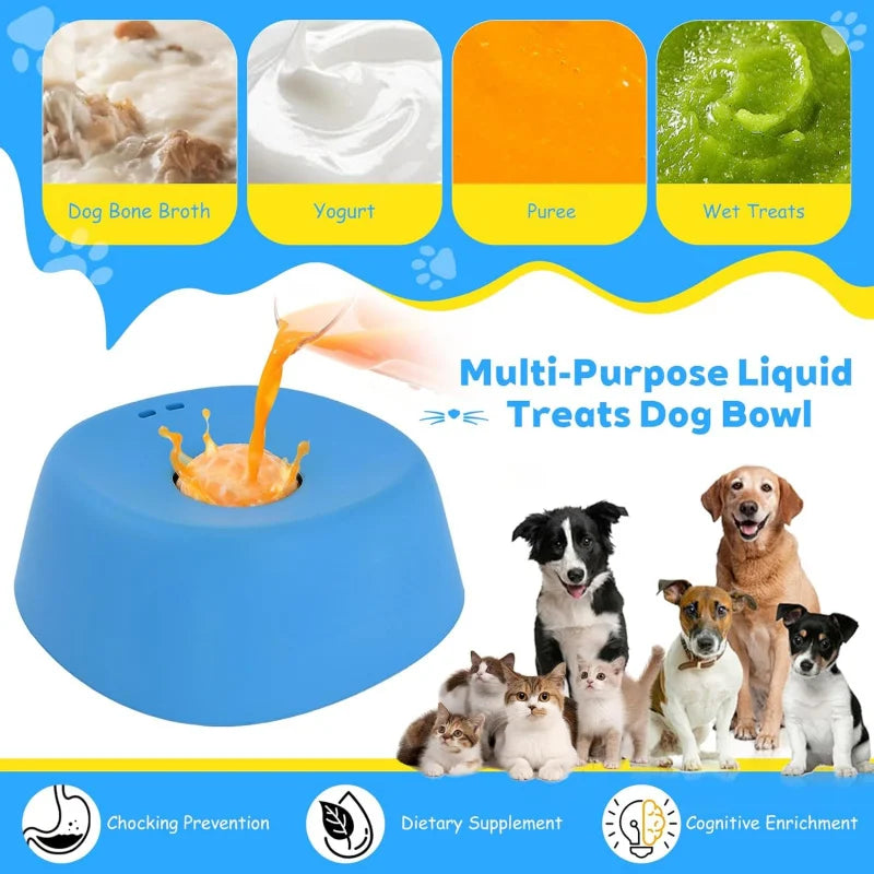Anti-Choke Slow Feeding Dog Bowl with Fun Maze Design