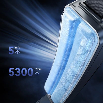 Heavy-Duty Waist Fan with Belt Clip & Long-Lasting Battery