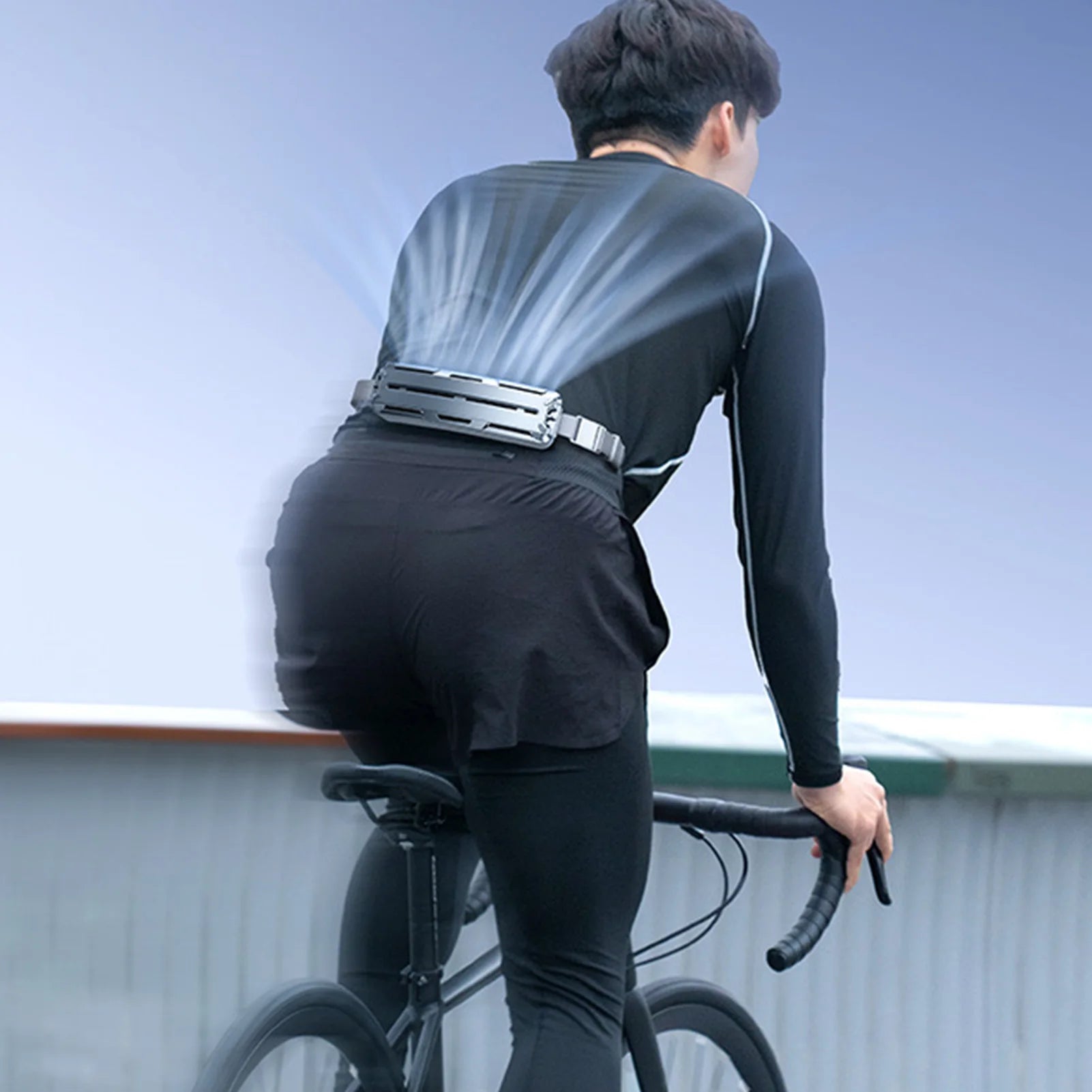 Heavy-Duty Waist Fan with Belt Clip & Long-Lasting Battery