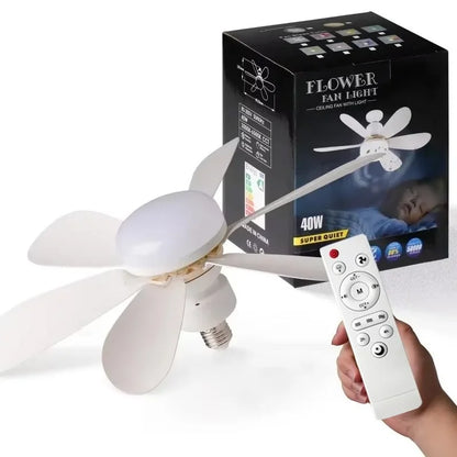 Instant Silent Screw-In outdoor Fan Light