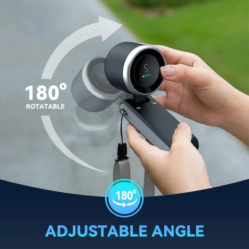 High-Velocity Turbo Personal Cooling Fan