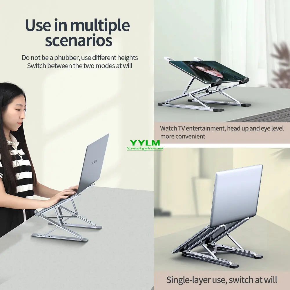 Professional Ergonomic Aluminum Laptop Stand
