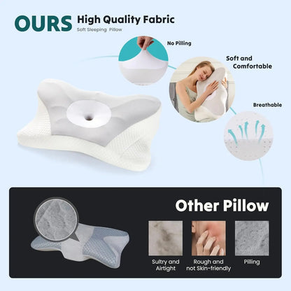 Precision Support Cooling Memory Foam Pillow