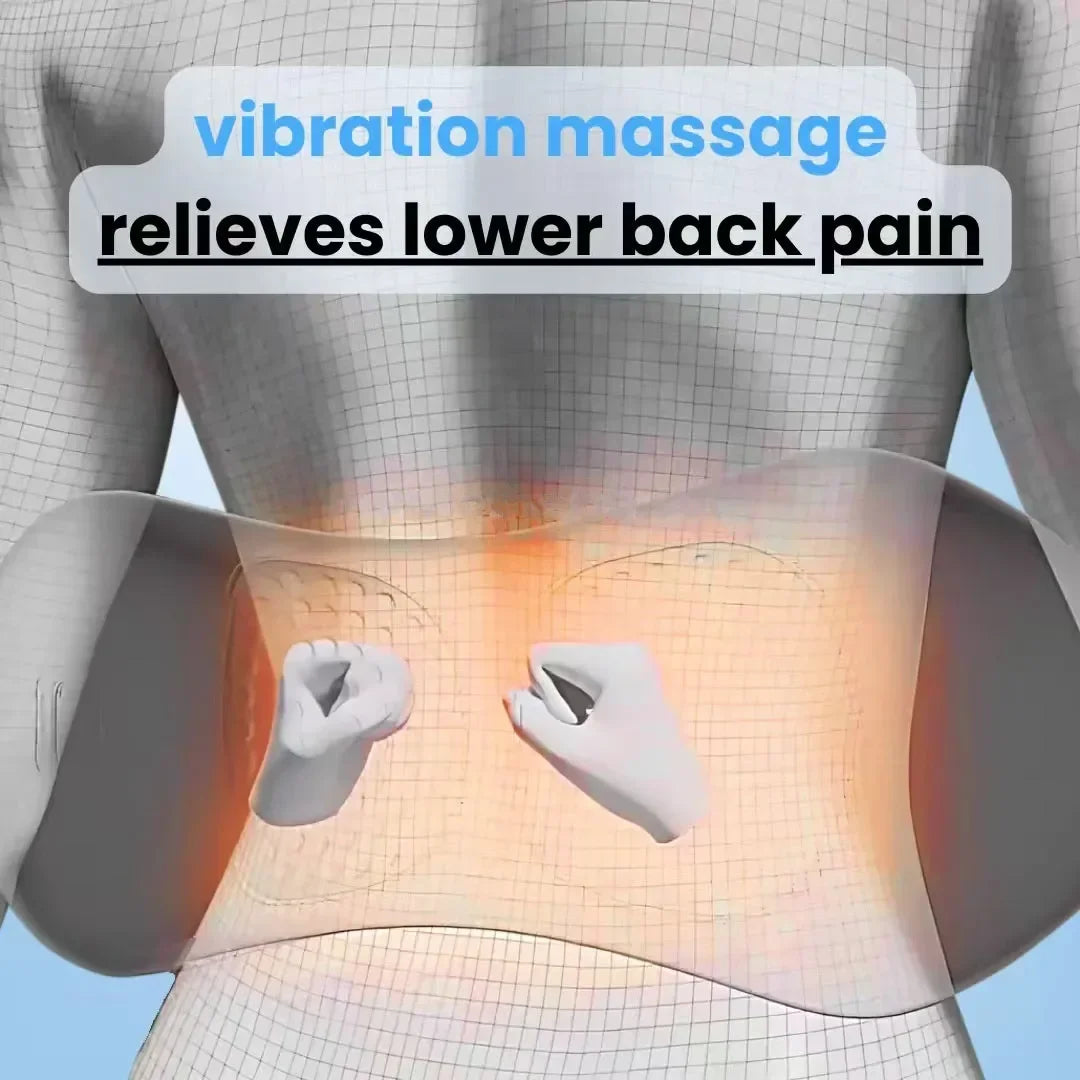Cordless Back Massager for Neck, Shoulder, and Lumbar Pain