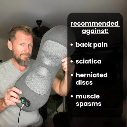 Cordless Back Massager for Neck, Shoulder, and Lumbar Pain