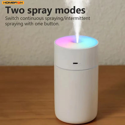 Mini Air Humidifier with Essential Oil Diffuser