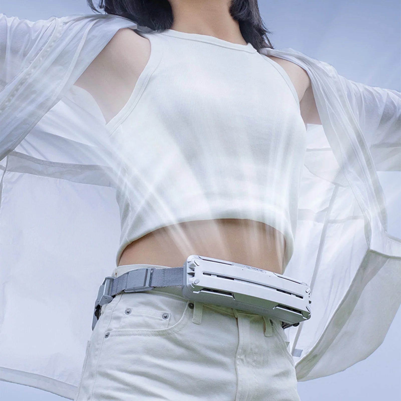 Heavy-Duty Waist Fan with Belt Clip & Long-Lasting Battery