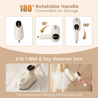 Portable Travel Iron Mini Steam Press
