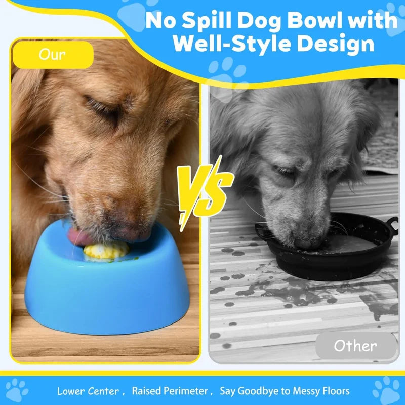 Anti-Choke Slow Feeding Dog Bowl with Fun Maze Design
