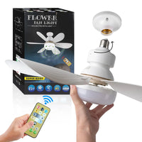 Instant Silent Screw-In outdoor Fan Light