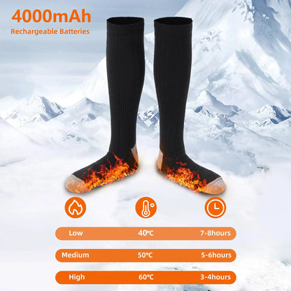 Smart Design Rechargeable Heated Socks