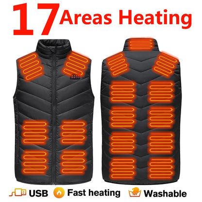 Precision 17-Zone Heated Thermal Vest