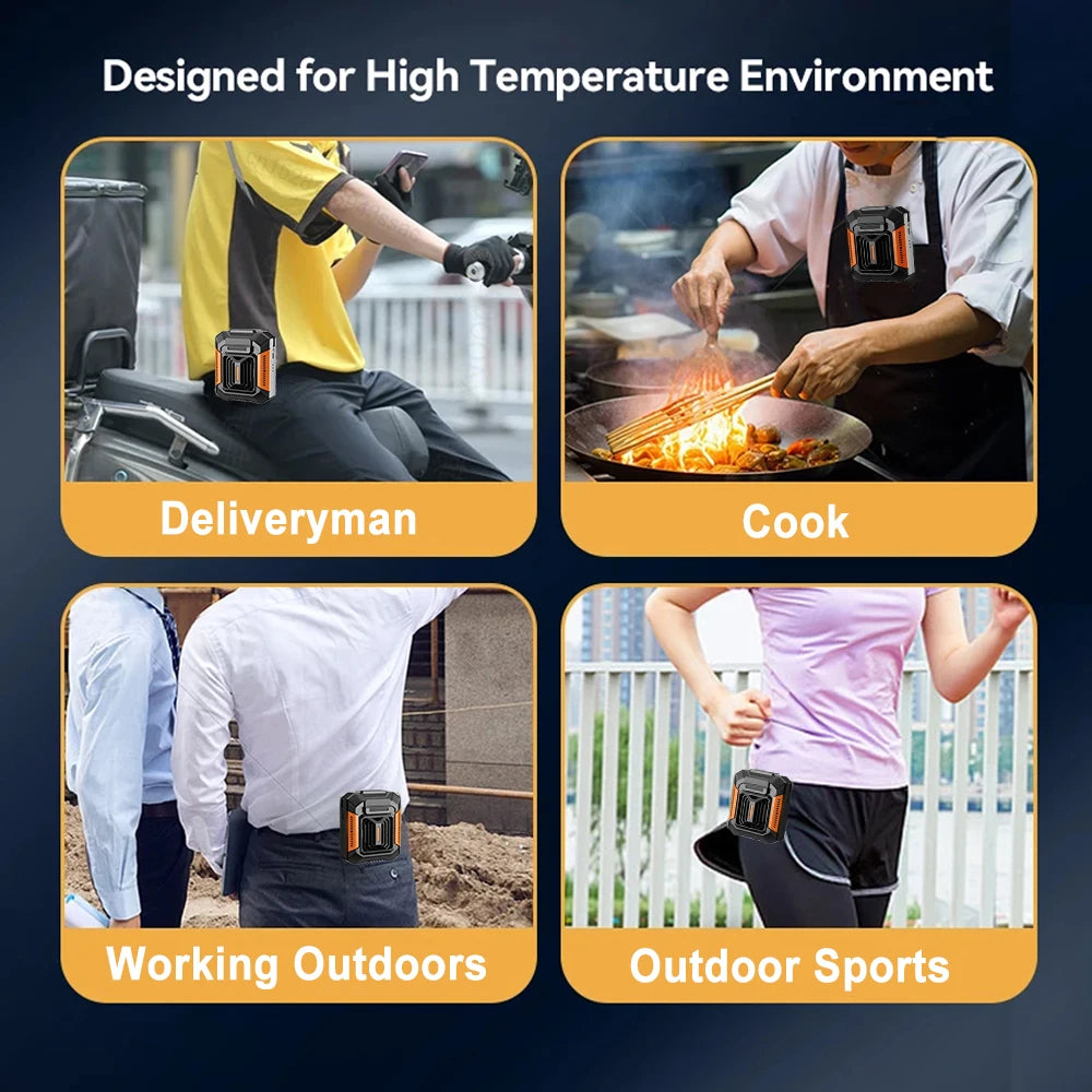Pro-Grade Hands-Free Personal Cooling System