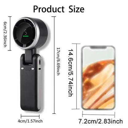 High-Velocity Turbo Personal Cooling Fan