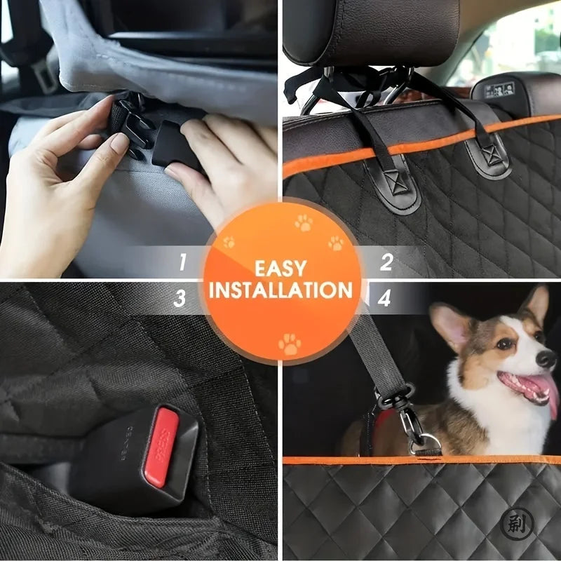 Premium Waterproof Dog Seat Hammock