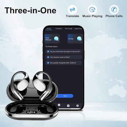 Seamless Real-Time AI Translator Earbuds