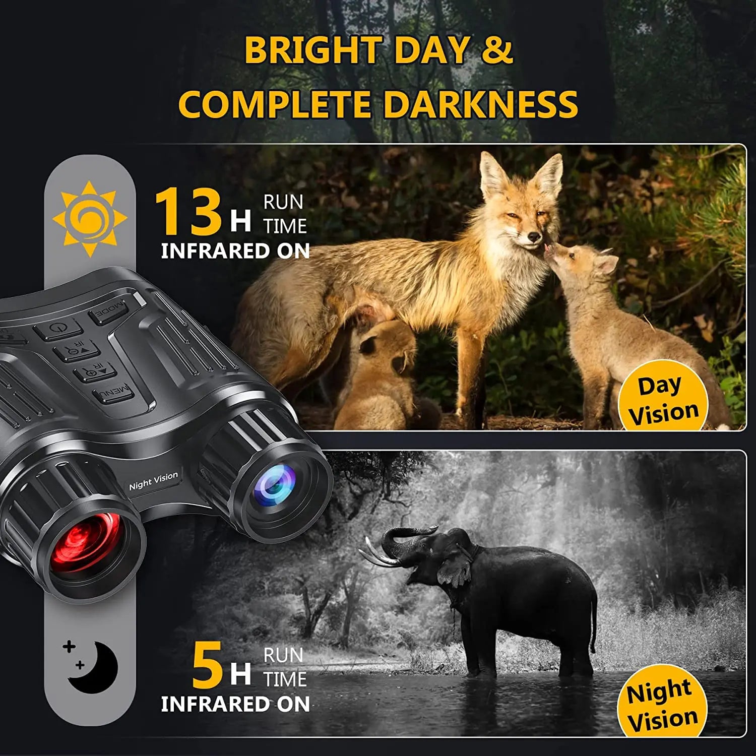Tactical 4K Night Vision System
