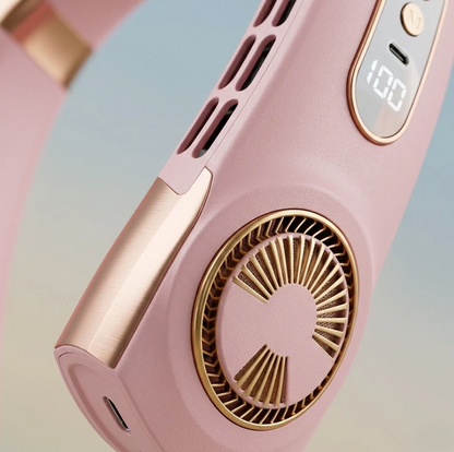 Portable Neck Fan with Hands Free Cooling