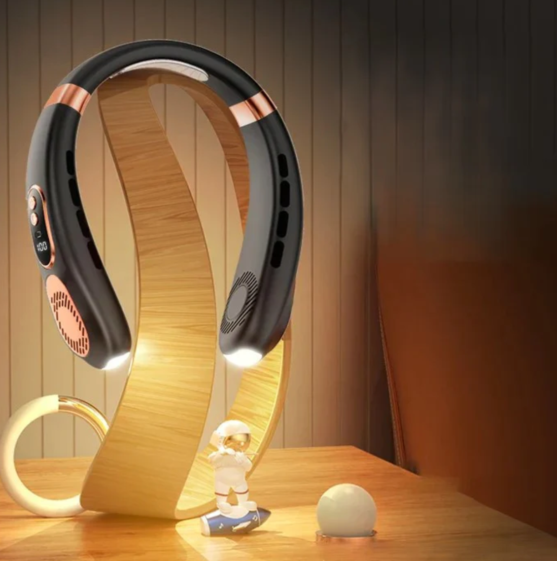 Portable Neck Fan with Hands Free Cooling