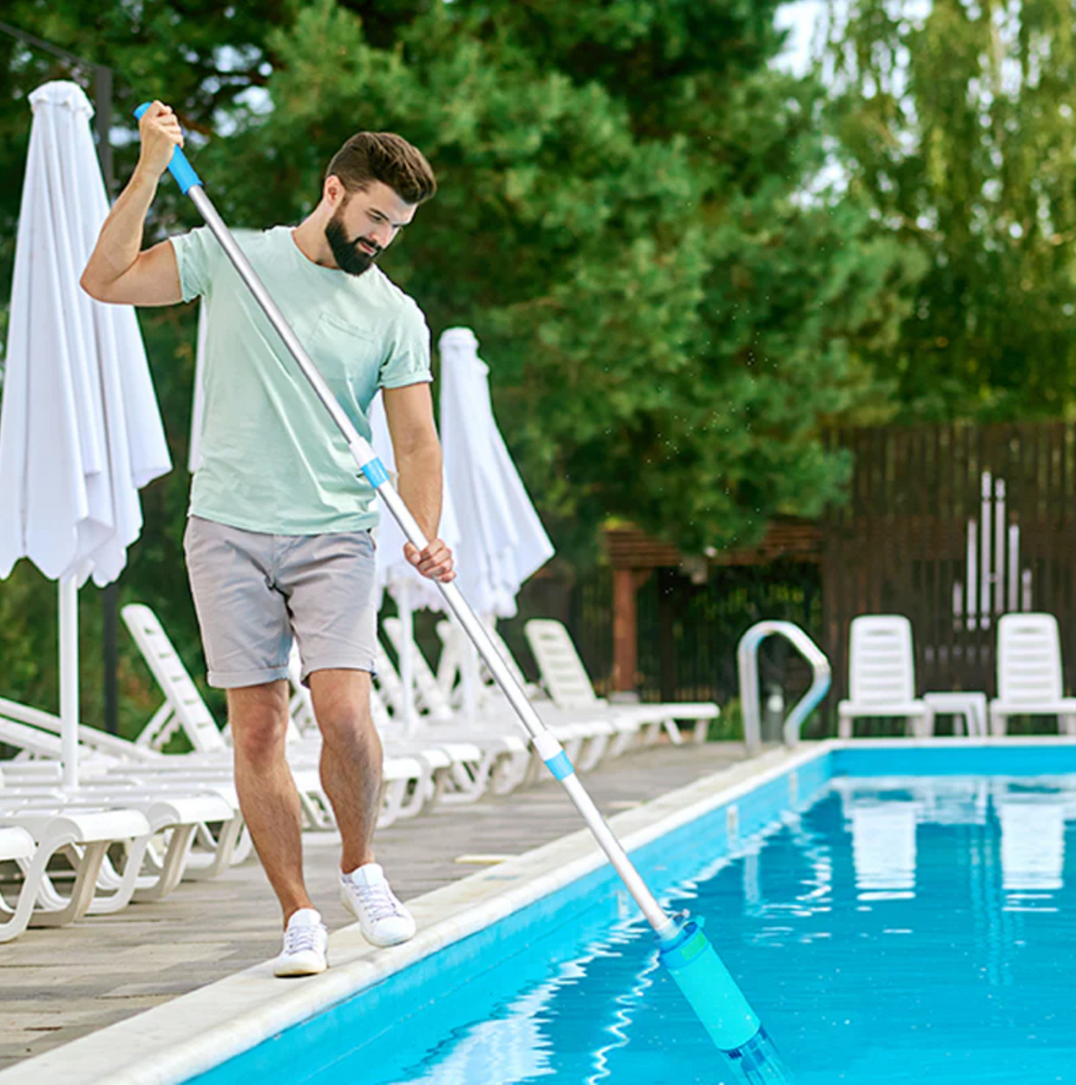 3 in 1 Cordless Rechargeable Pool Vacuum Cleaner