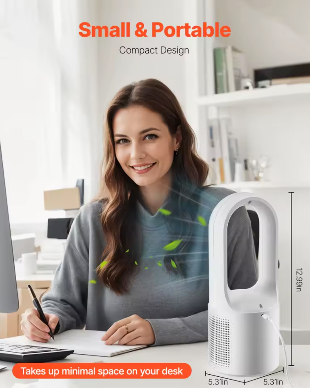 Silent Bladeless Personal Air Conditioner