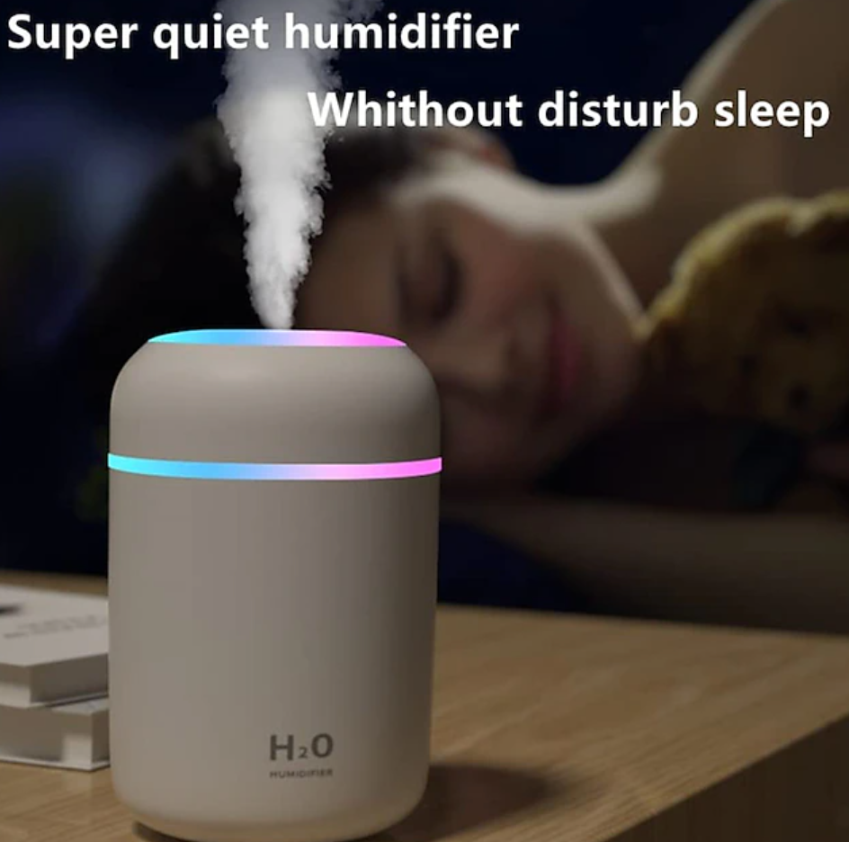 Mini Air Humidifier with Essential Oil Diffuser