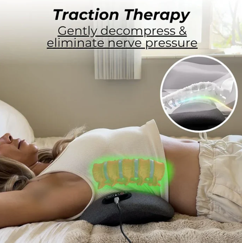 Cordless Back Massager for Neck, Shoulder, and Lumbar Pain