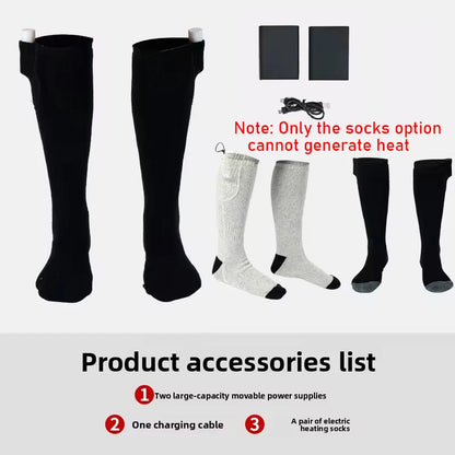 Smart Design Rechargeable Heated Socks