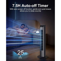Whisper-Quiet Bladeless Tower Fan