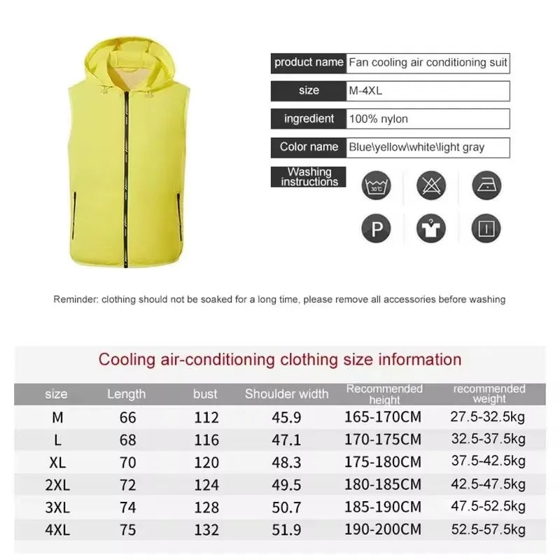 Pro-Grade Airflow Cooling Vest
