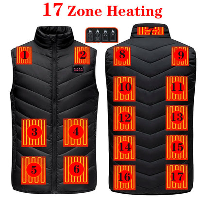 Precision 17-Zone Heated Thermal Vest