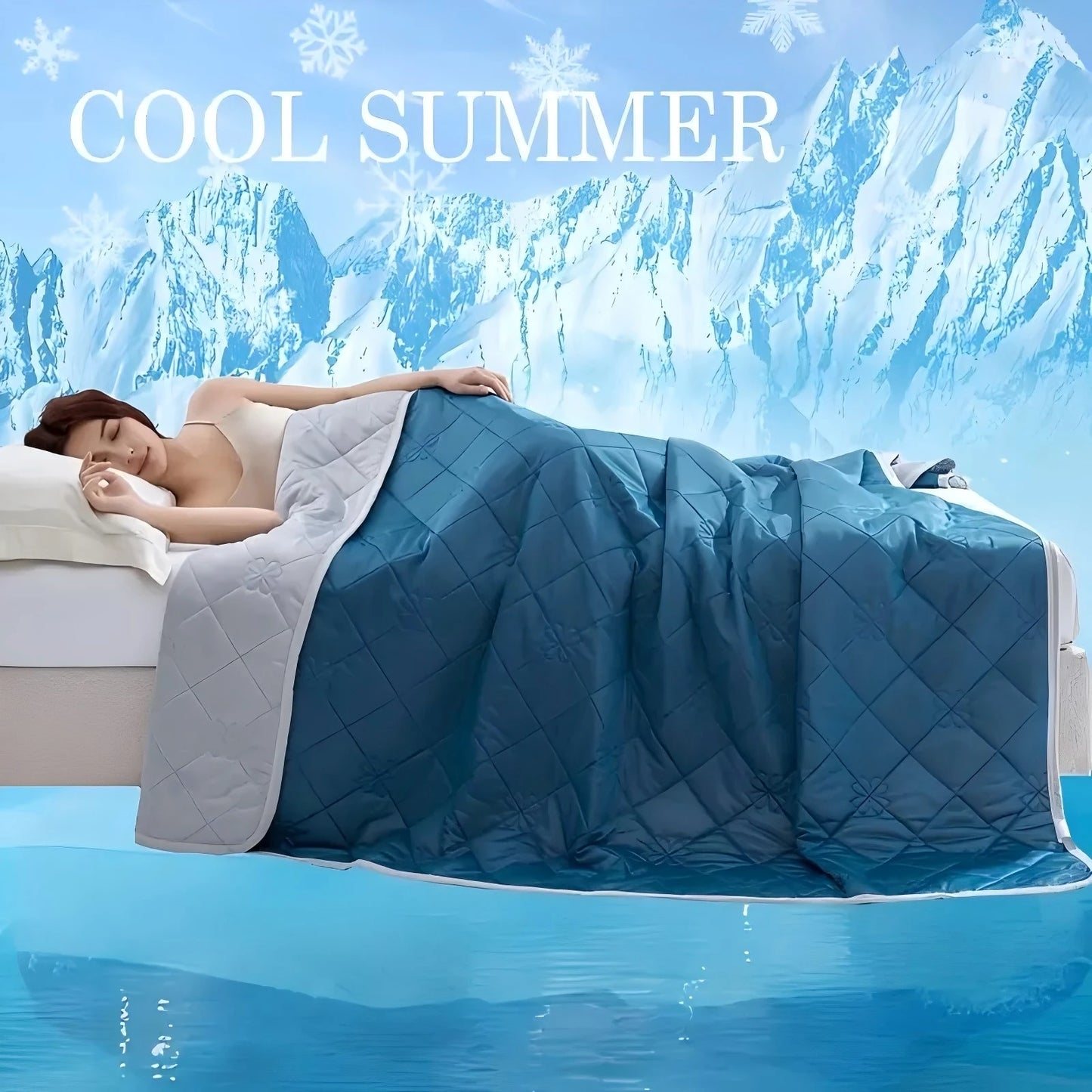Restorative Dual-Sided Cooling Blanket